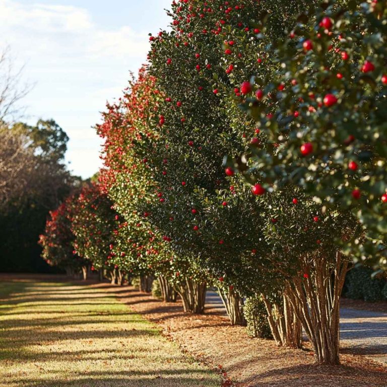 Top 11 Fast Growing Privacy Trees Along Fence