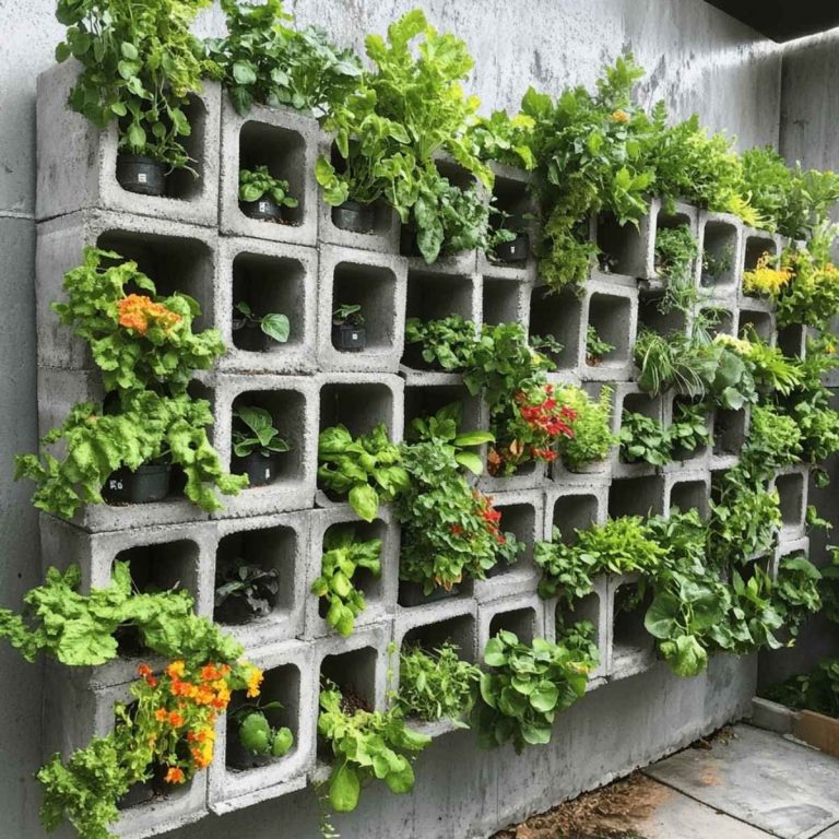 15 Creative Cinder Block Garden Ideas for a Stylish Outdoor Space