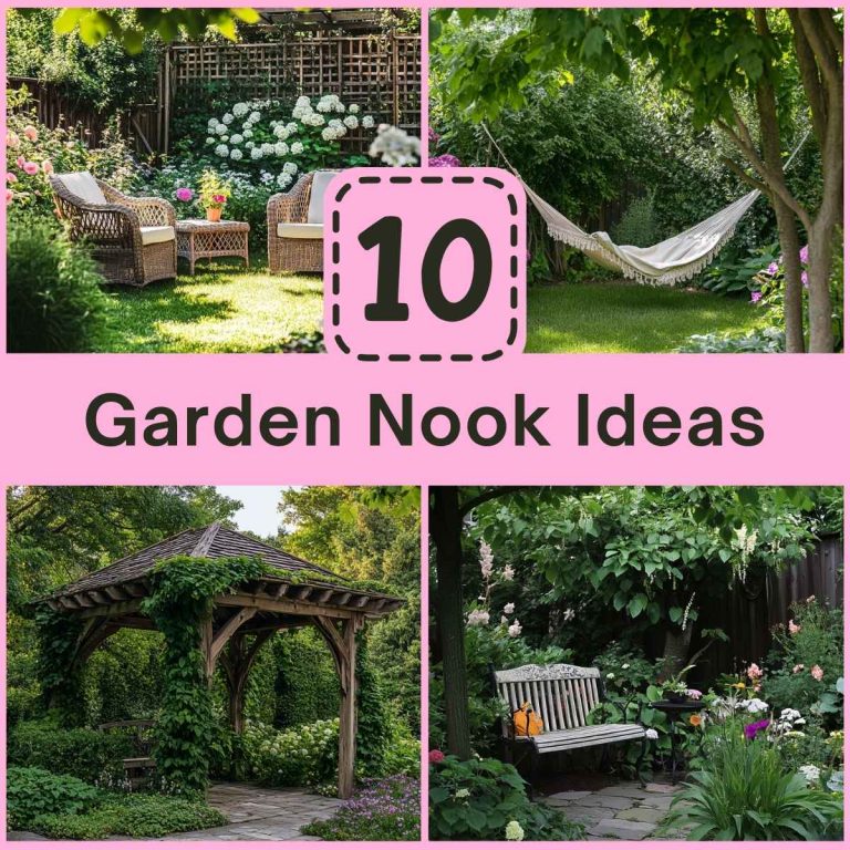 10 Beautiful Garden Nook Ideas to Create Your Perfect Escape
