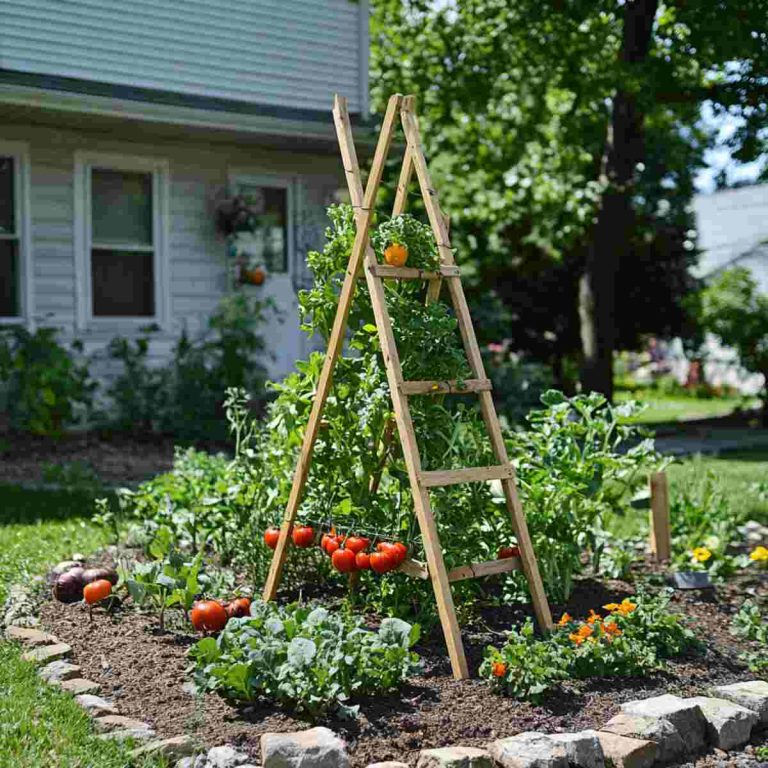 12 Beautiful Vegetable Garden Trellis Ideas You'll Love