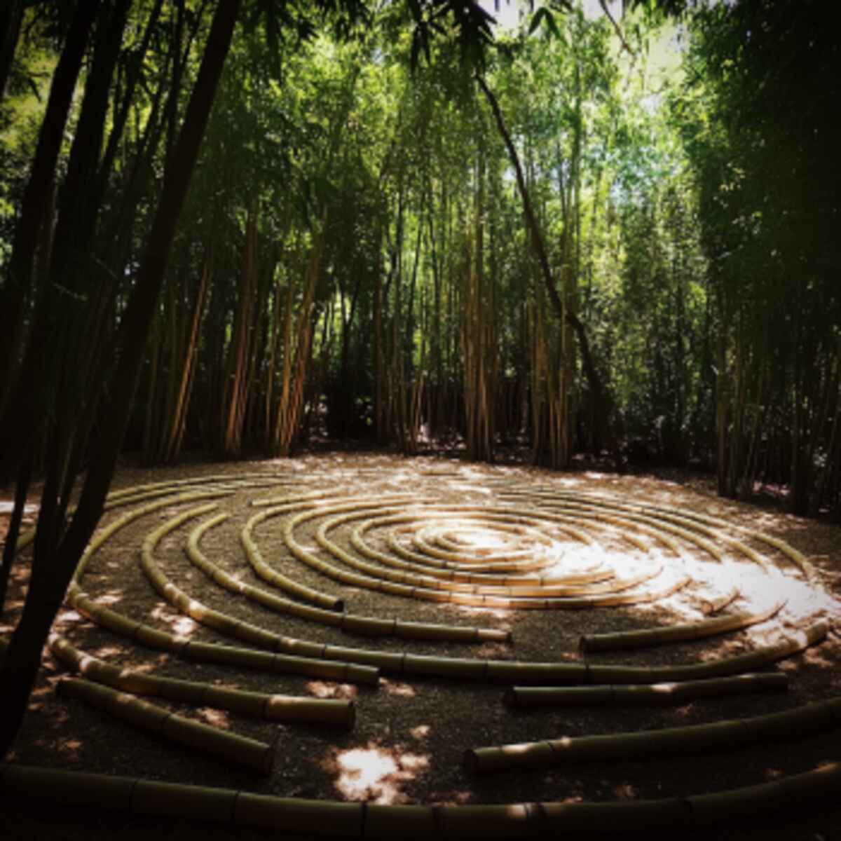 Bamboo Forest Labyrinth
