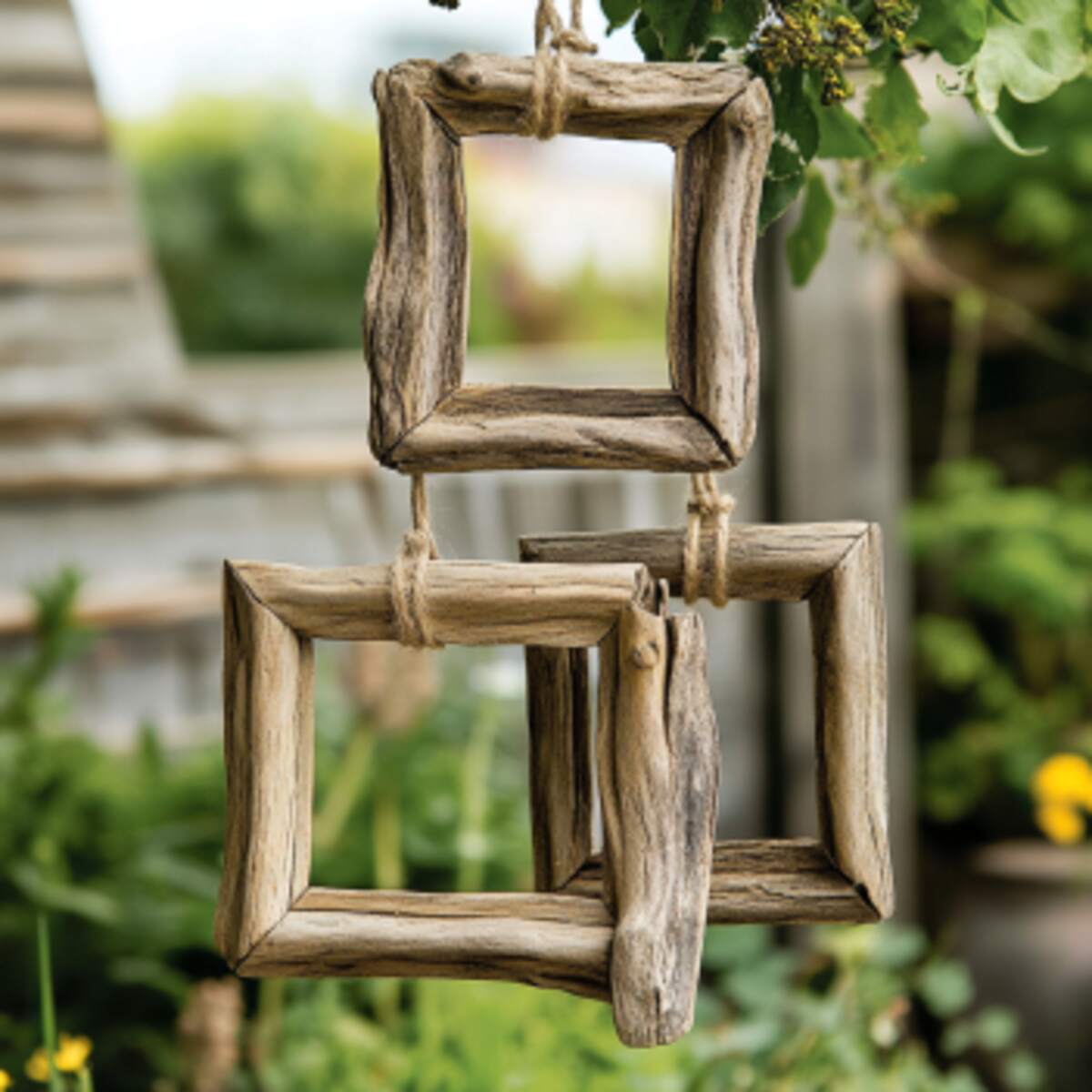 Driftwood photo frames