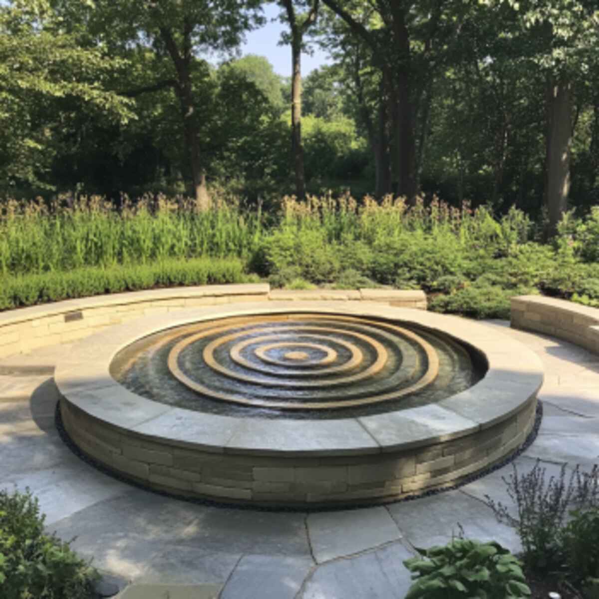 Water Feature Labyrinth