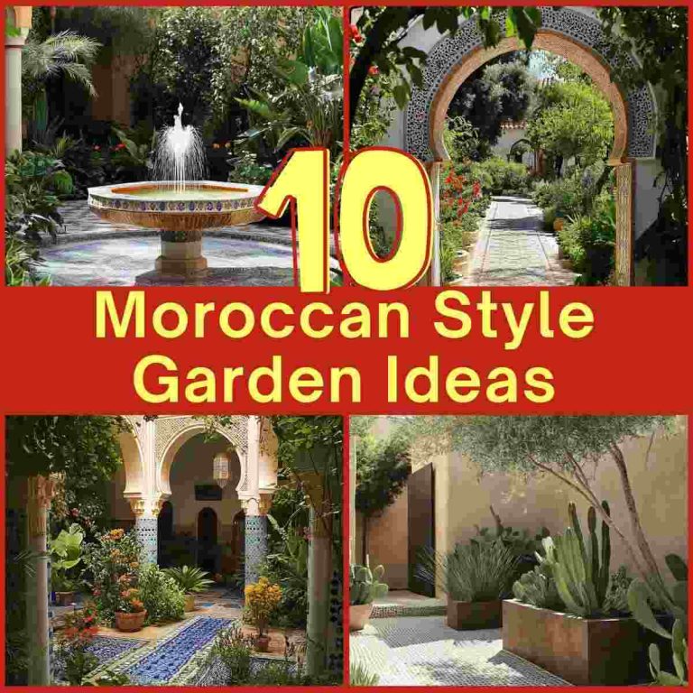 10 Top Moroccan Garden Ideas You'll Love