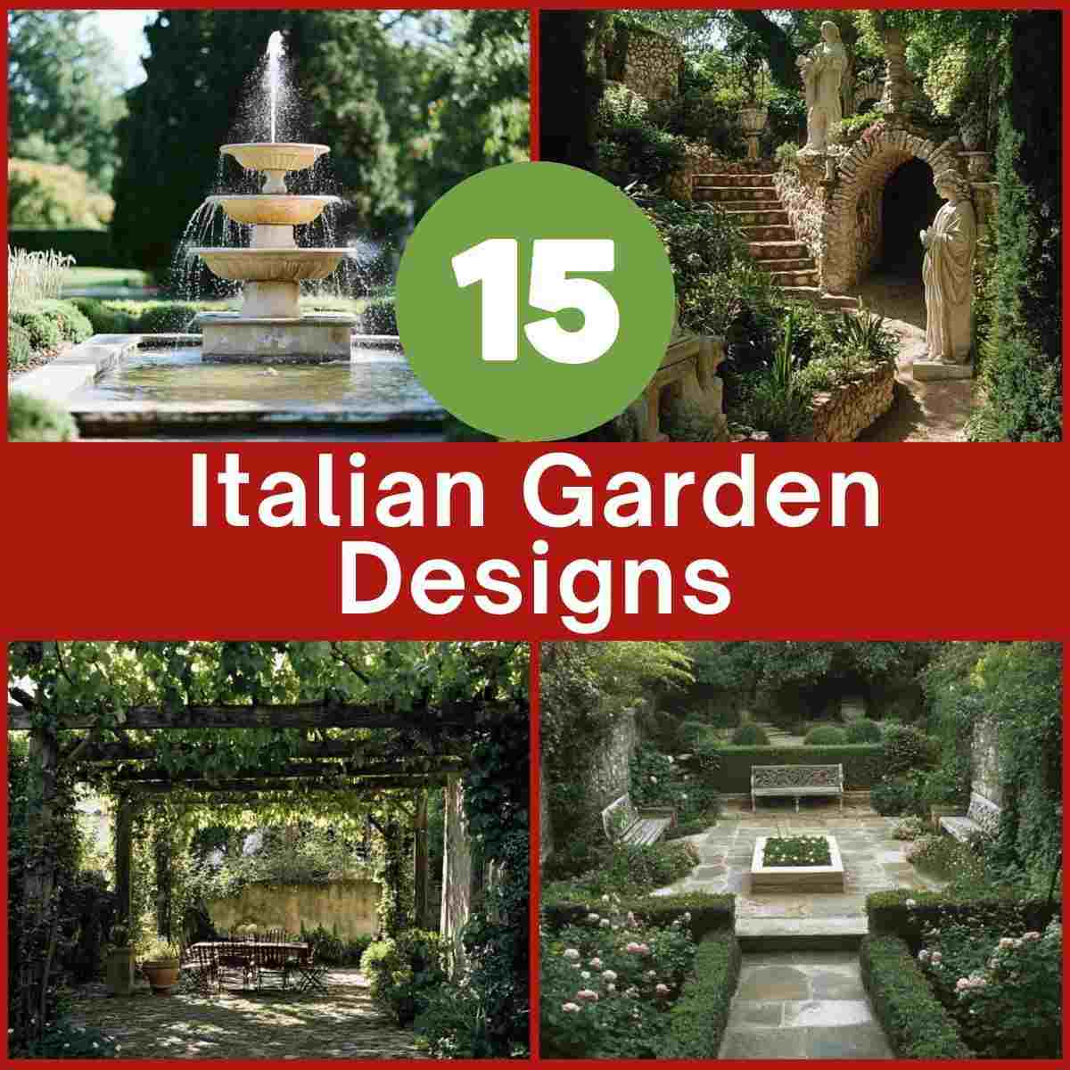 Italian Garden Designs