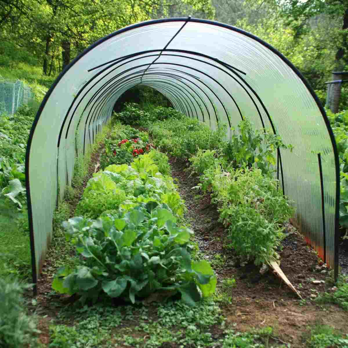 PVC Pipe Hoop Tunnel
