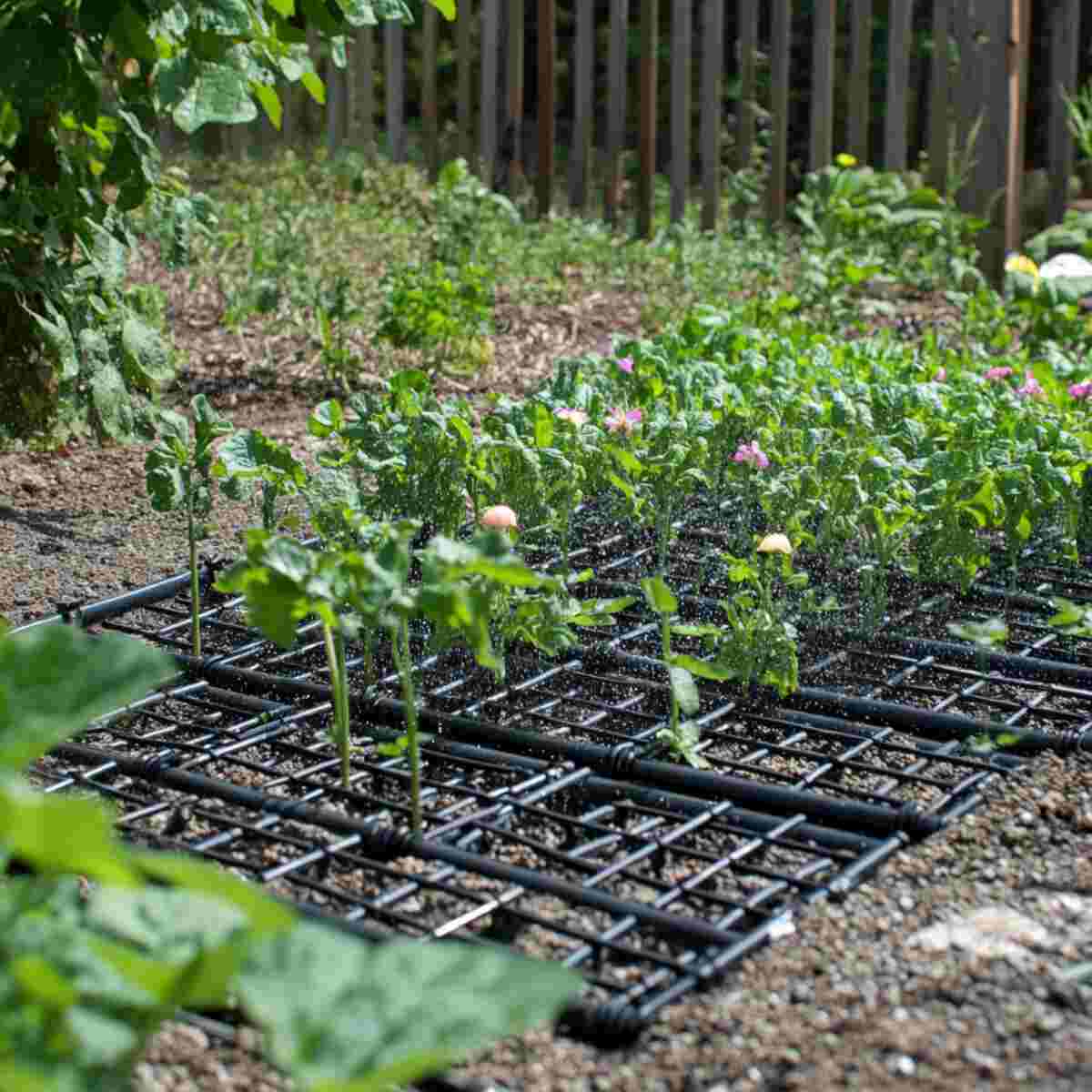PVC Pipe Sprinkler System