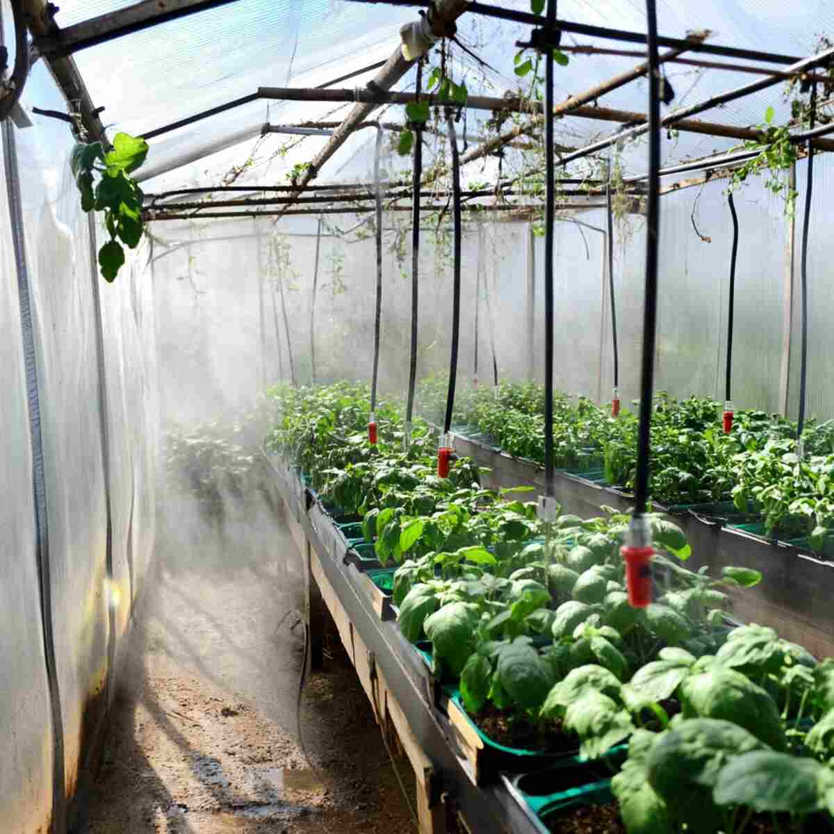 DIY Misting System for Greenhouses