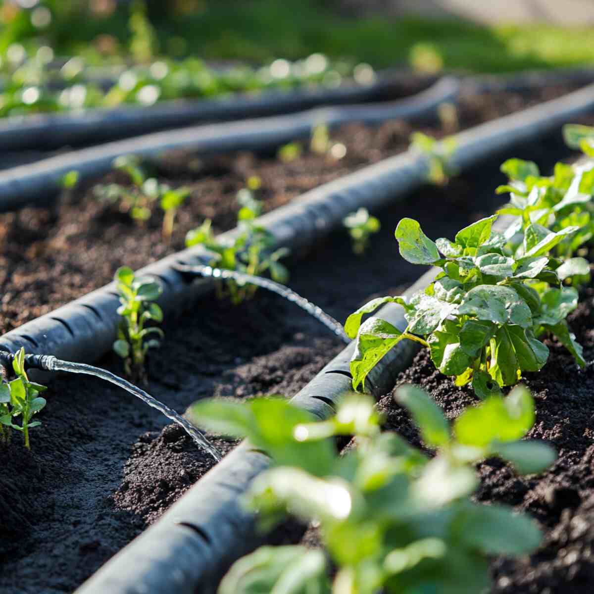 Soaker Hose Grid System