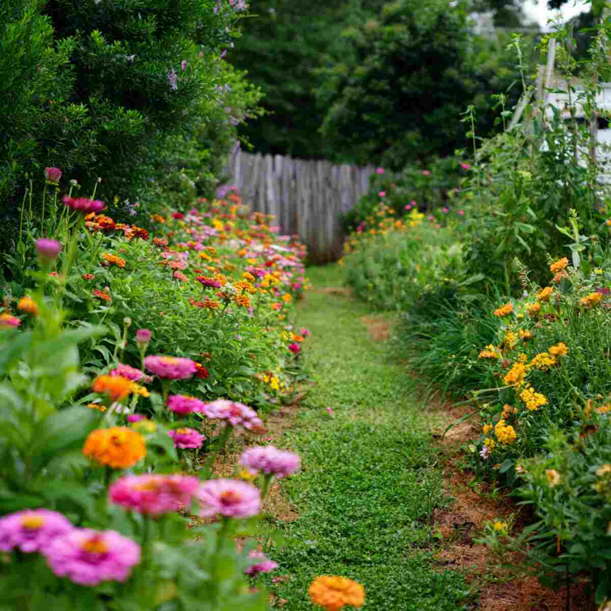 Pollinator-Friendly Flower Strip