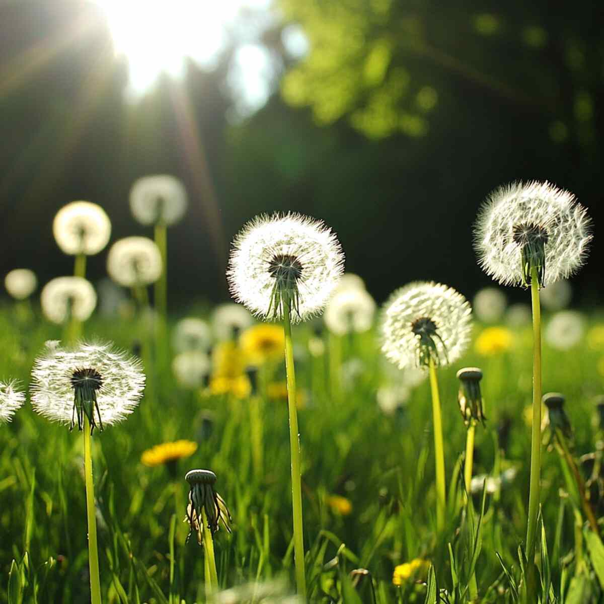 Plant Dandelions