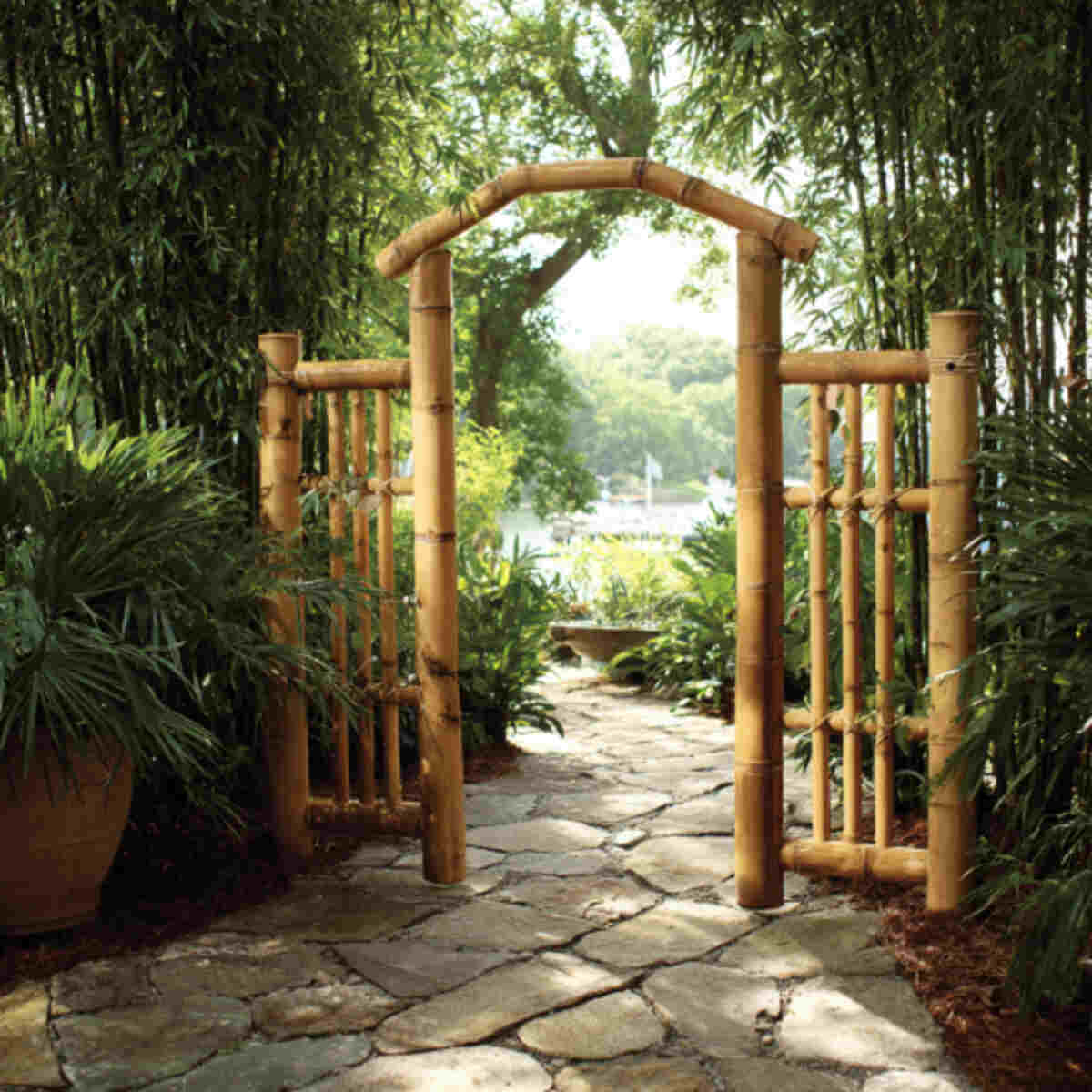 Bamboo Garden Gates