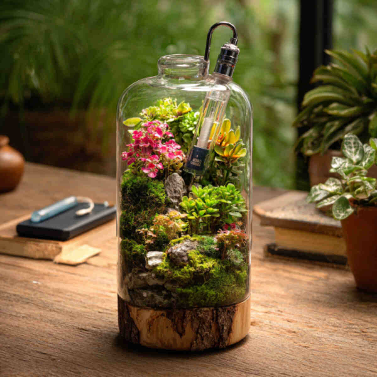 Bottle Garden with Air Pump