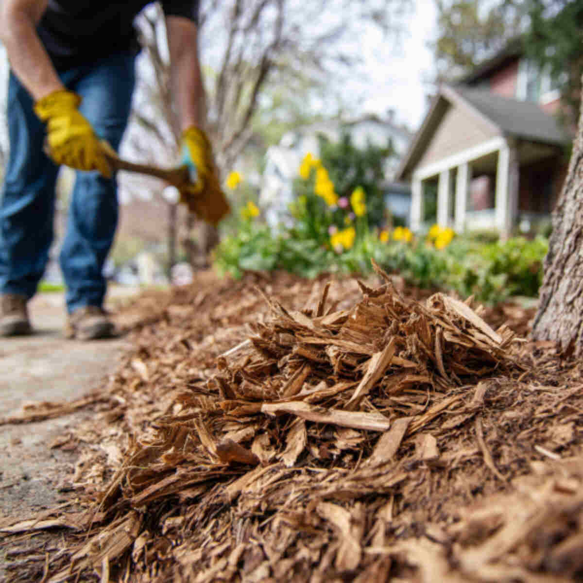 Sheet Mulching for Lawn Replacement