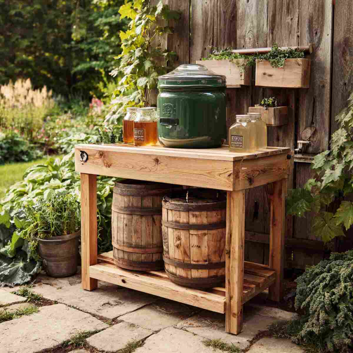 Kombucha Brewing Corner