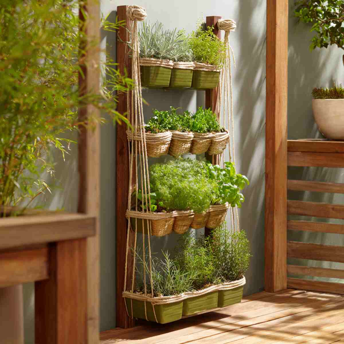 Vertical Herb Garden