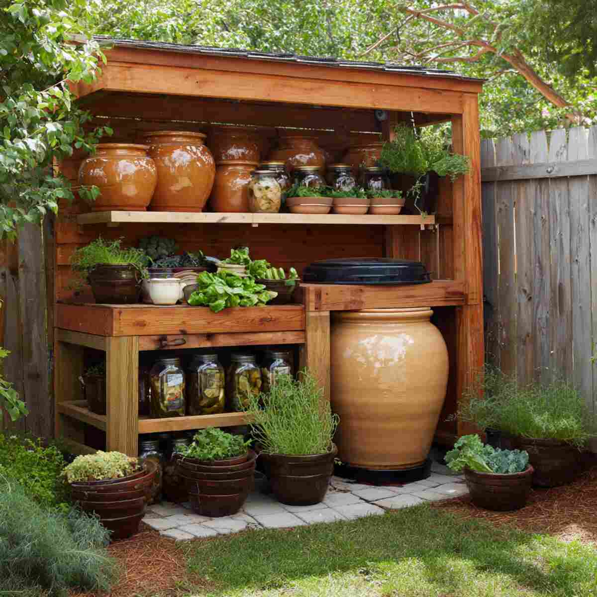 Ceramic Crock Fermentation Zone