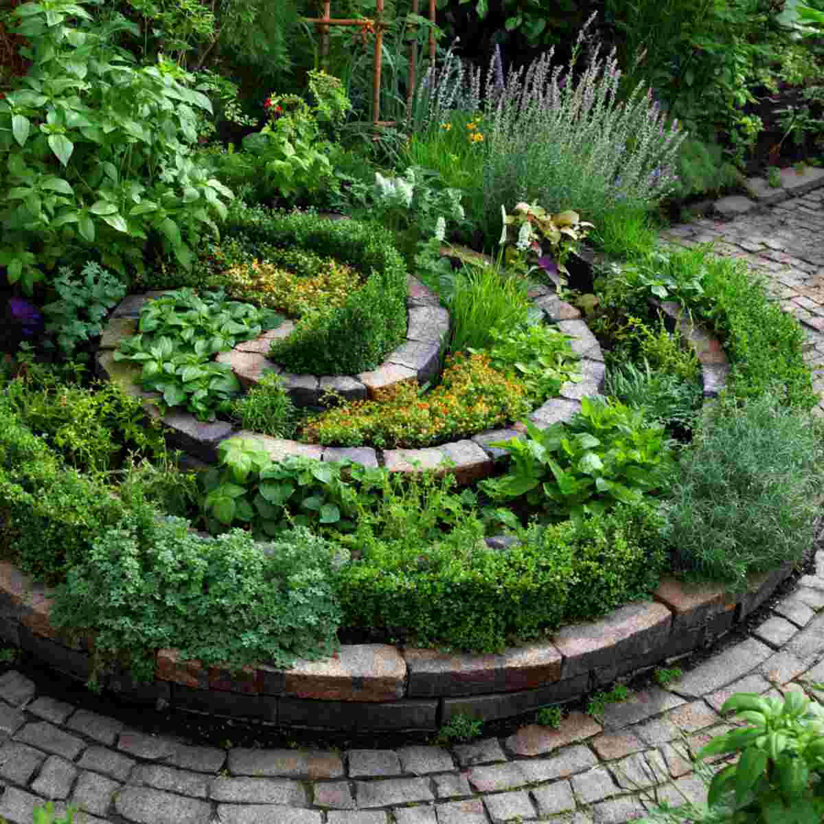 Herb Spiral Garden