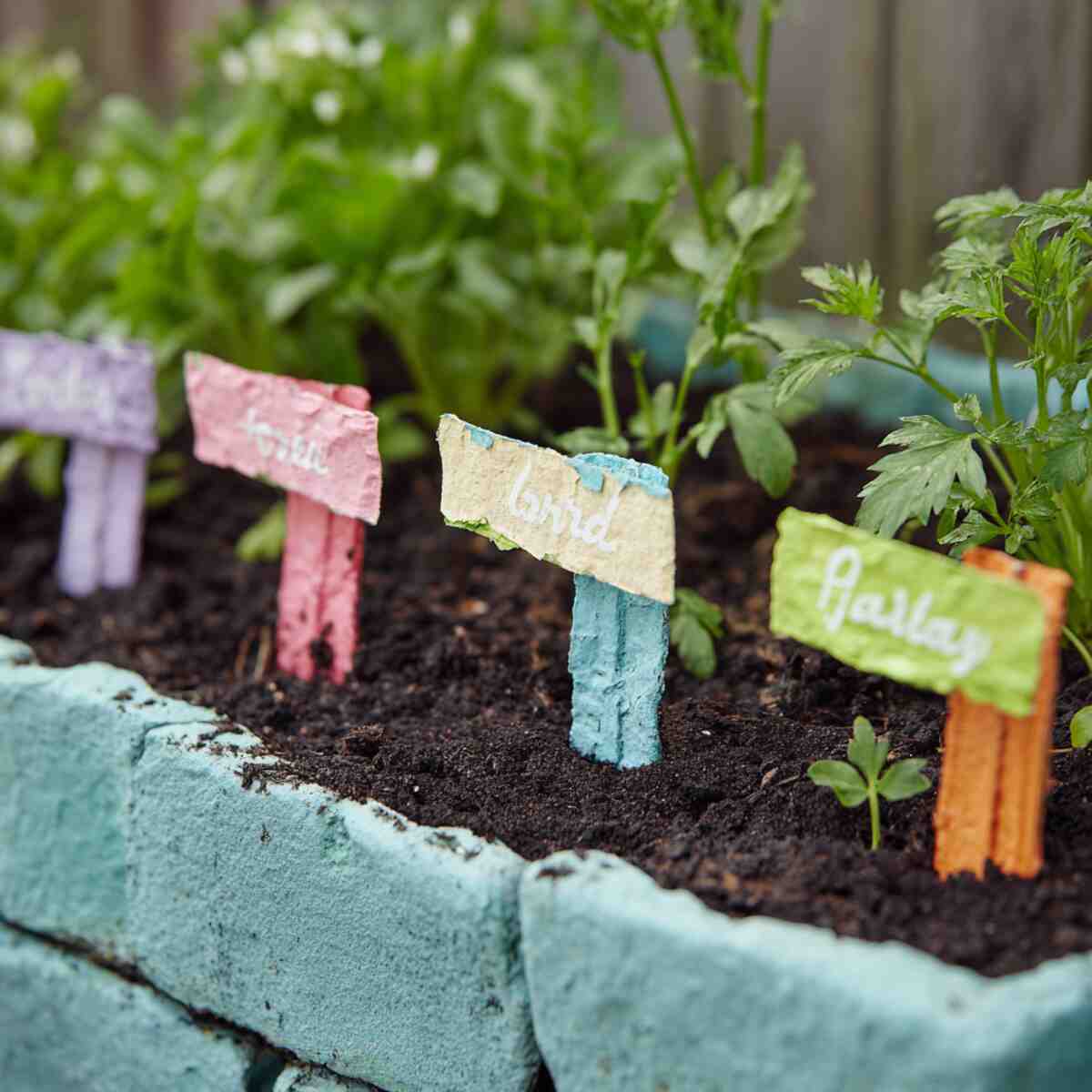 Painted Garden Labels