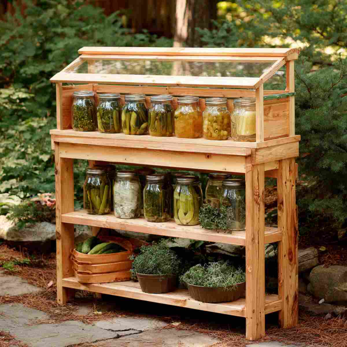 Cold Frame Fermentation Rack