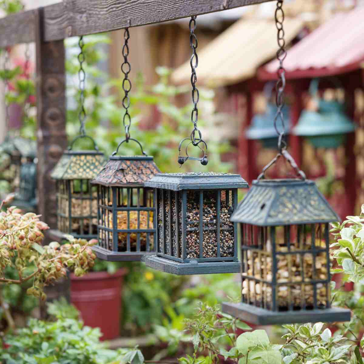 Hanging Suet Cages