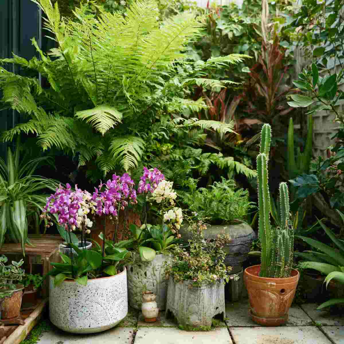 Themed Potluck by Plant Type (e.g., ferns, cacti)