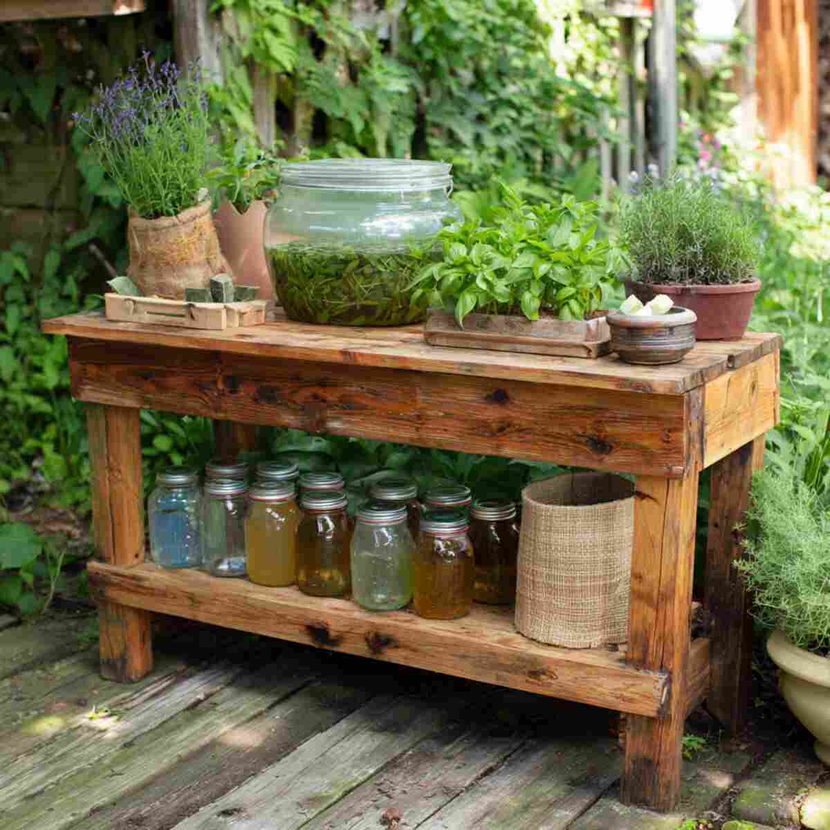 Herbal Fermentation Bench