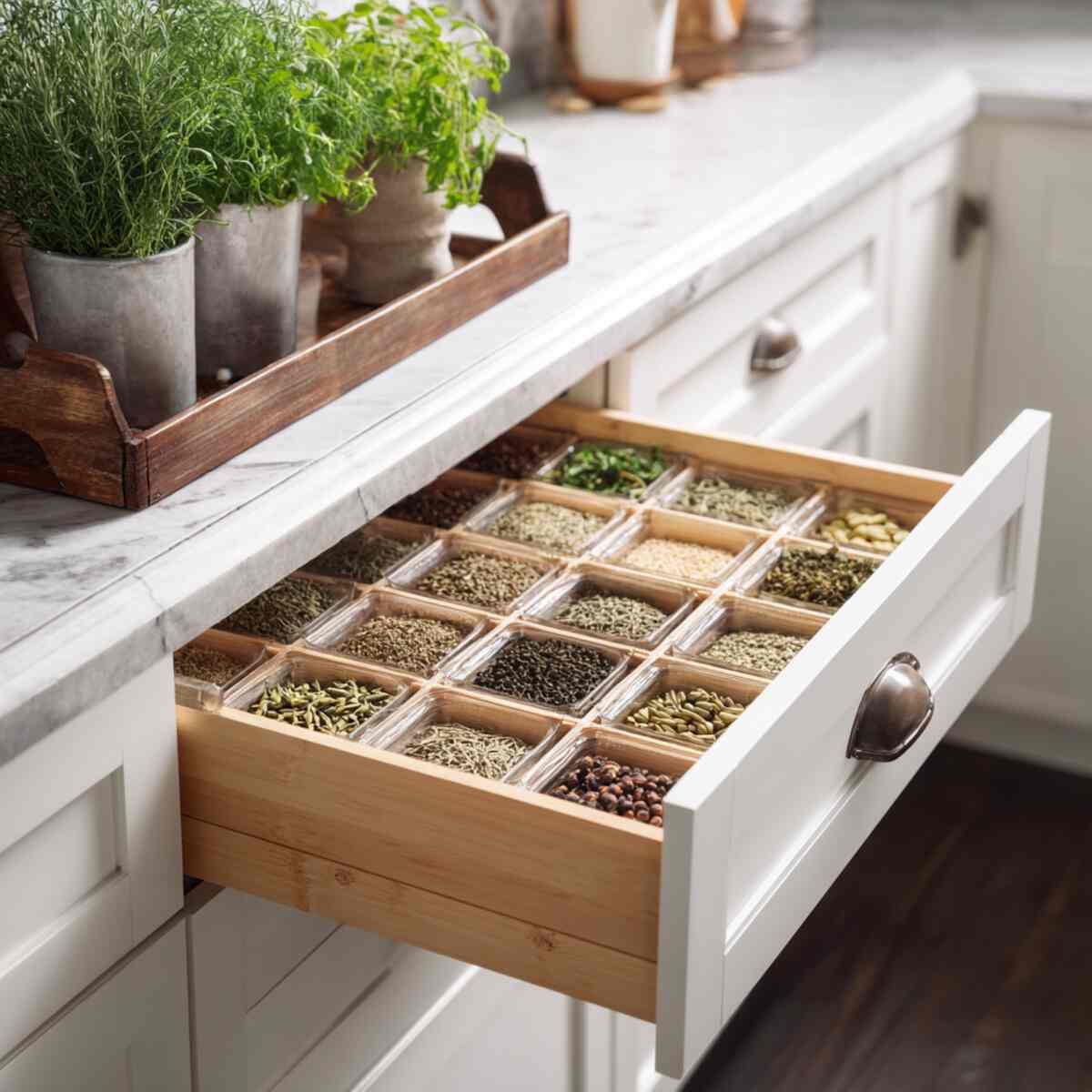 Pull-Out Herb Drawer