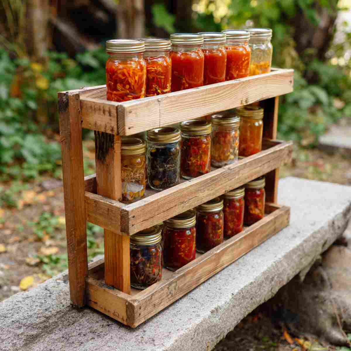 Fermented Hot Sauce Rack