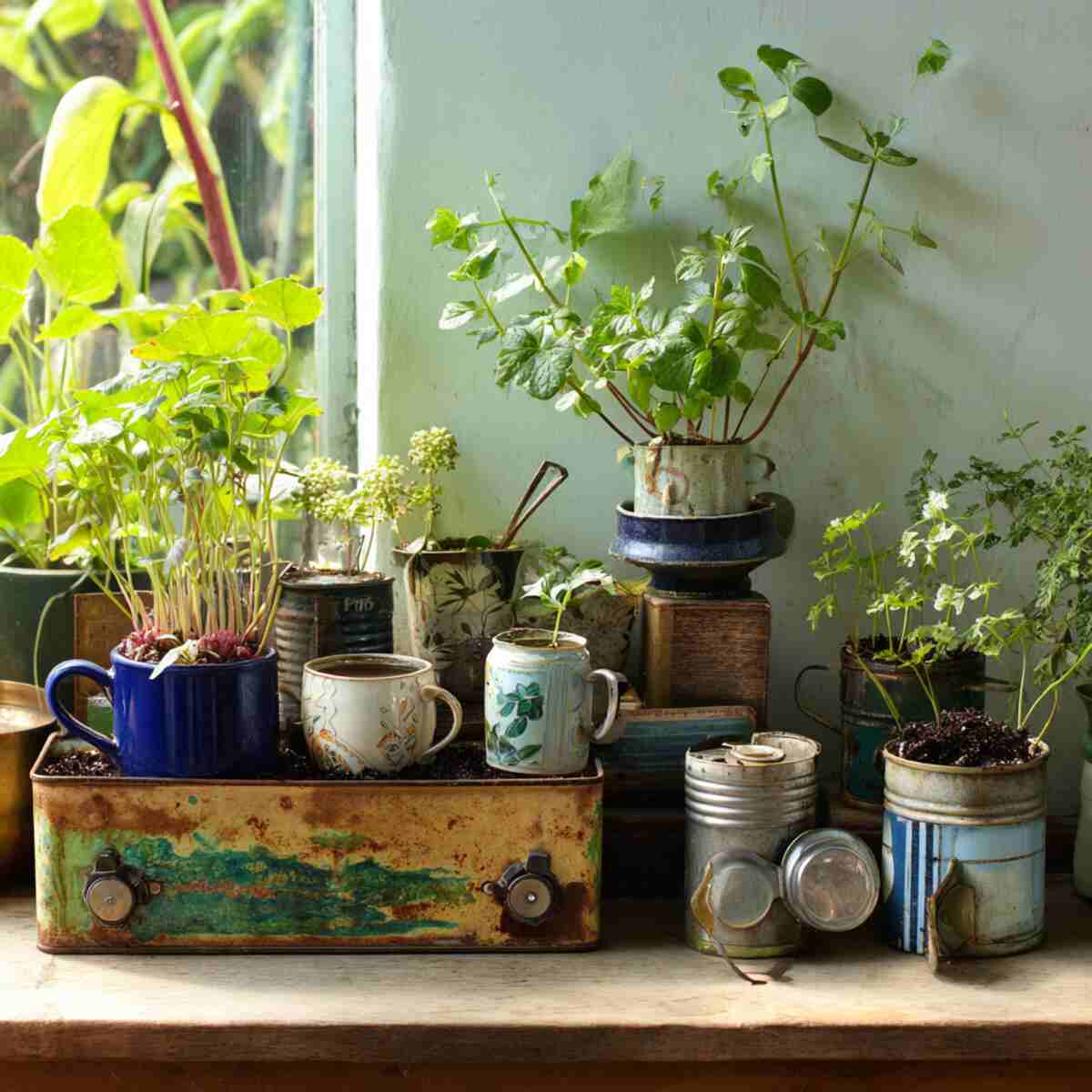 Upcycled Container Potluck