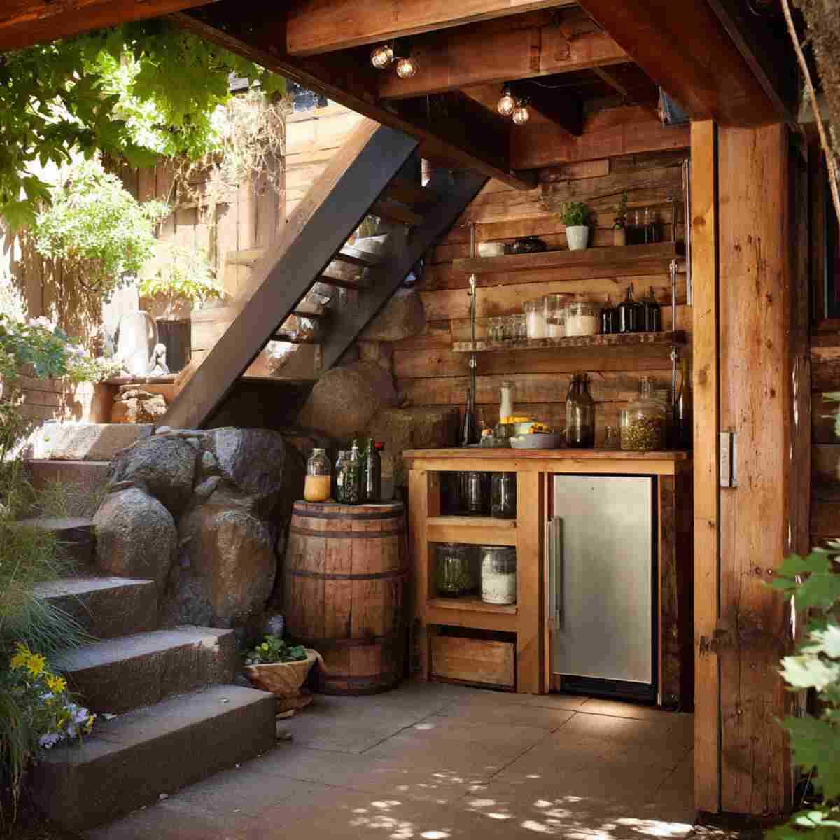 Rustic Fermentation Cellar