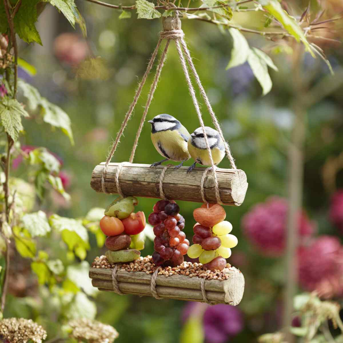 Fruit Skewer Hanger for Birds