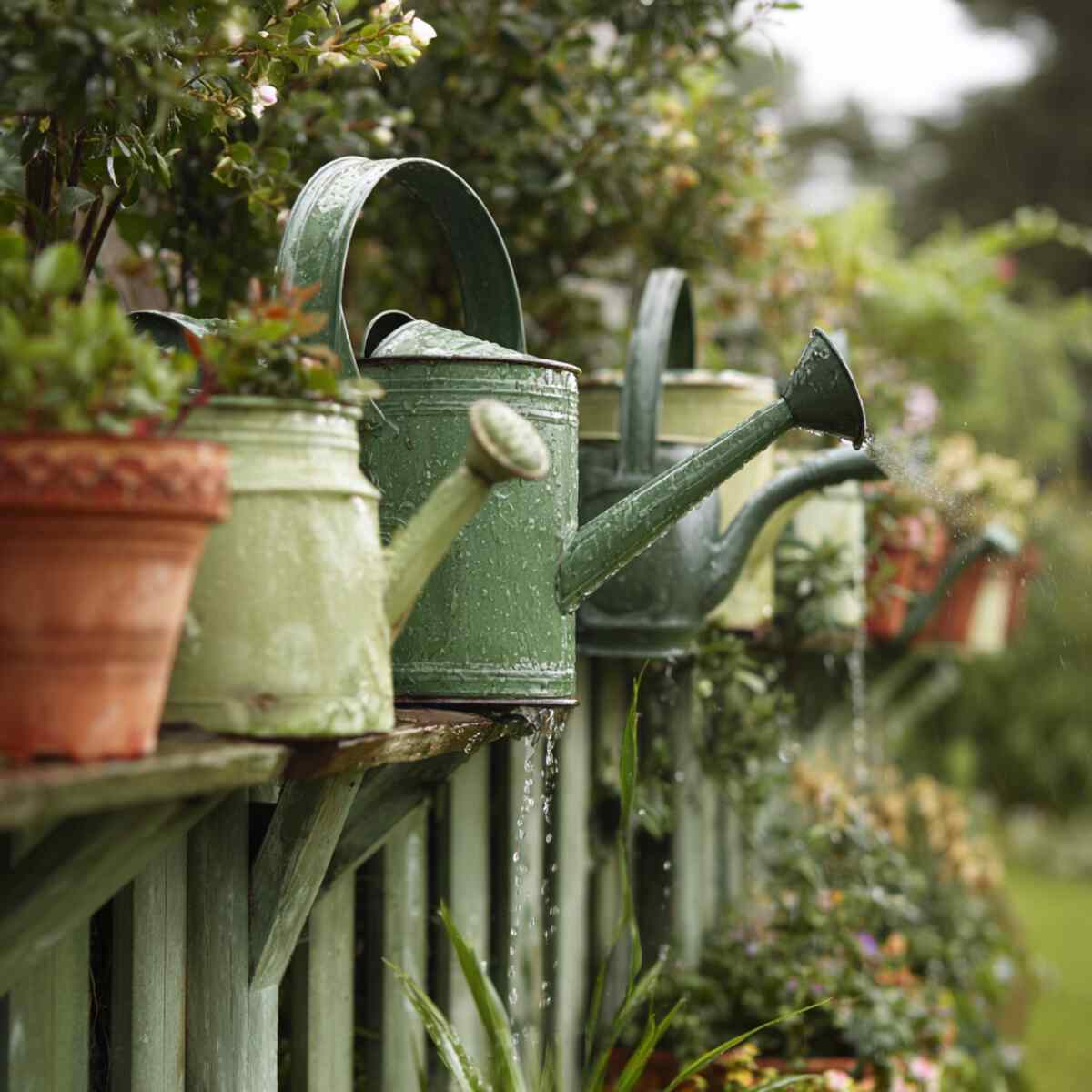 Watering Can Station