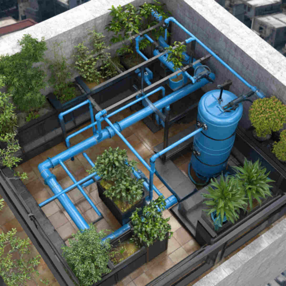 First-Flush Diverter System