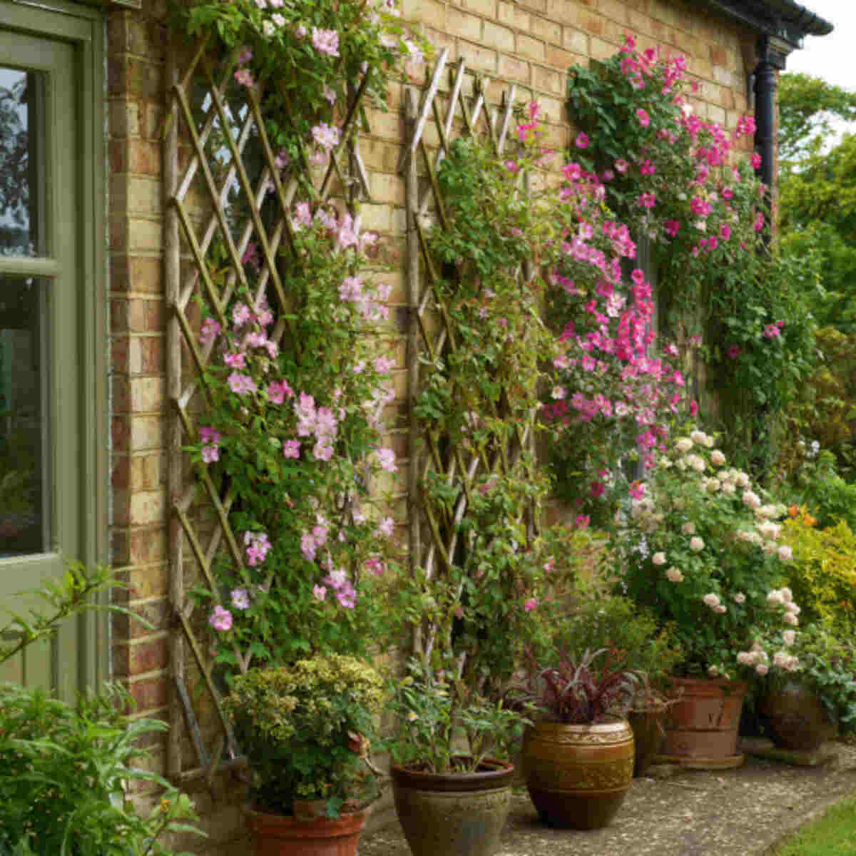 4. Flexible Trellises for Climbing Plants
