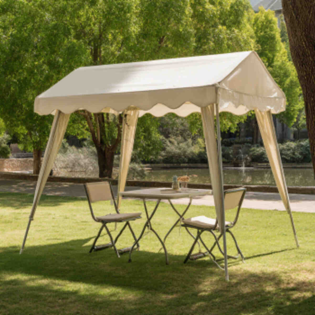 Foldable Swing Canopy with Tent Cover