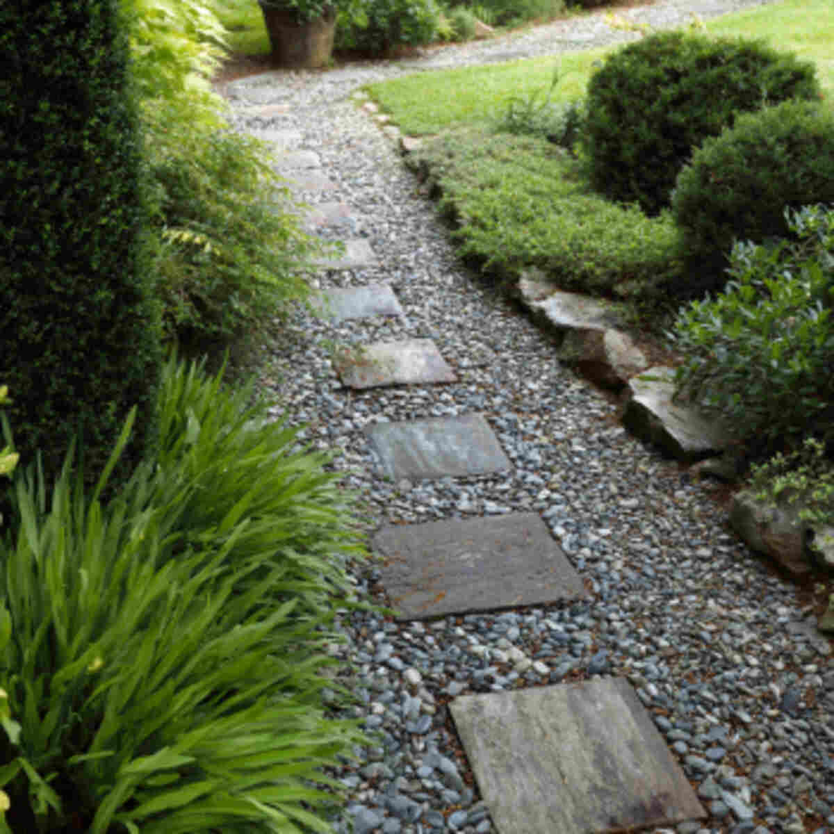 Gravel and Stepping Stone Combo Path