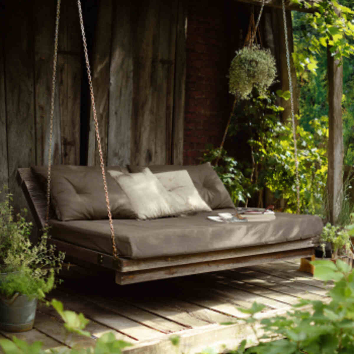 Recycled Foldable Bed Garden Swing Frame