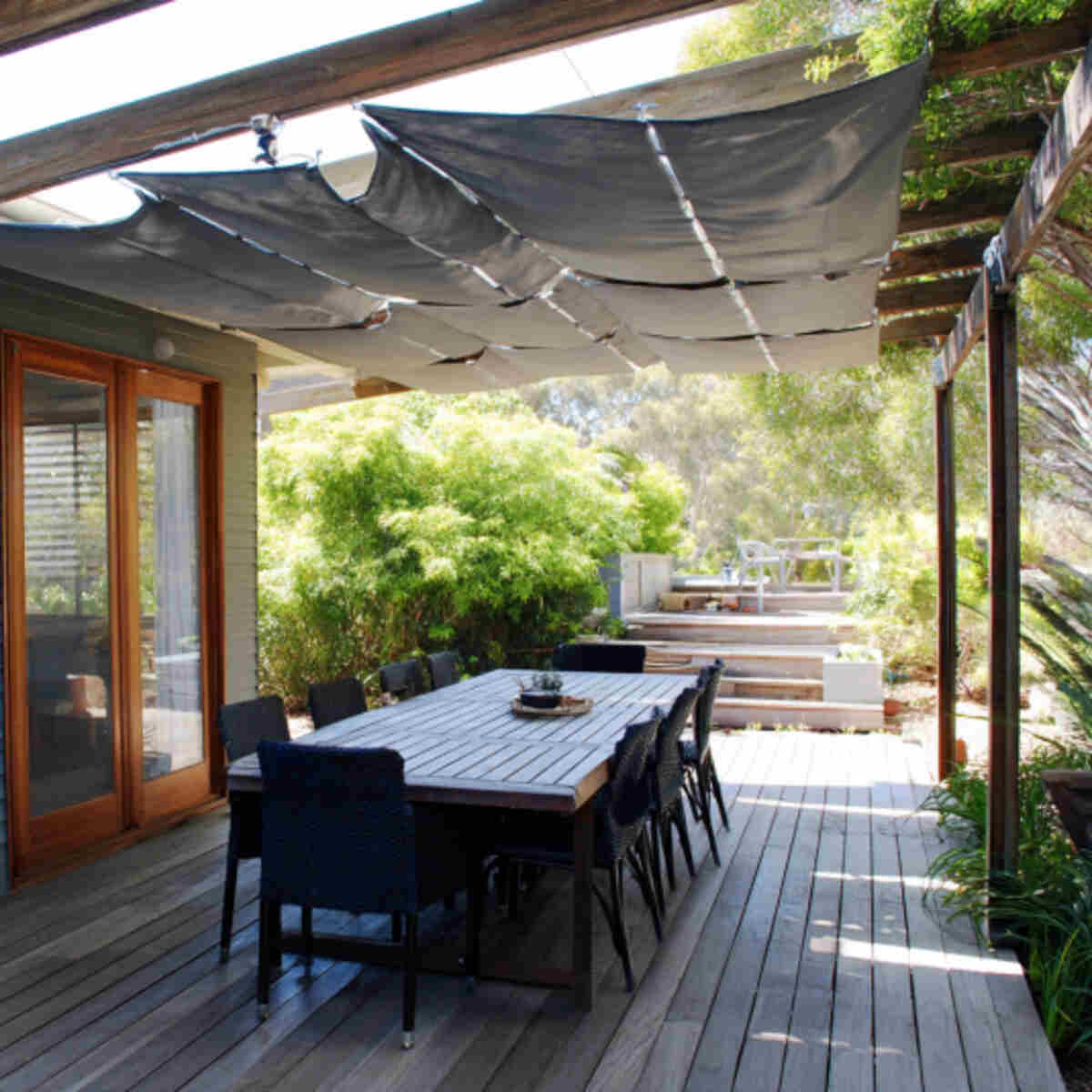 Retractable Pulley Shade System