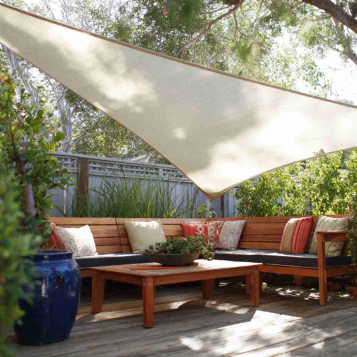 Triangle Sail Shade Canopy