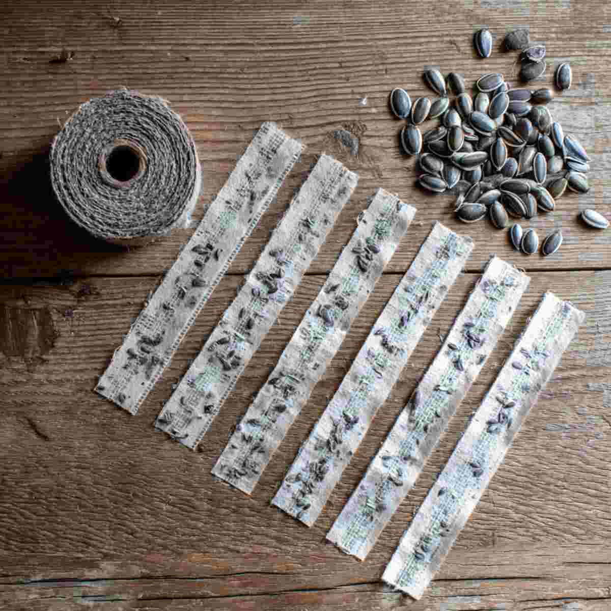 Newsprint Strip Seed Tape