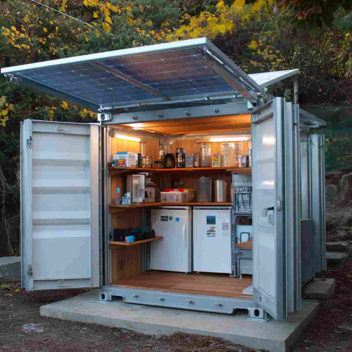 Off-Grid Solar Refrigeration Unit