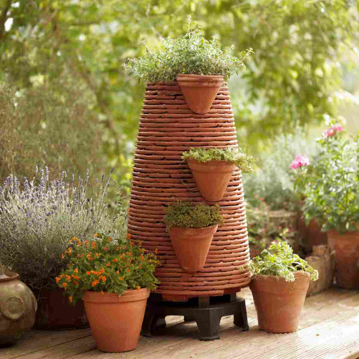 Rustic Terracotta Cooling Tower