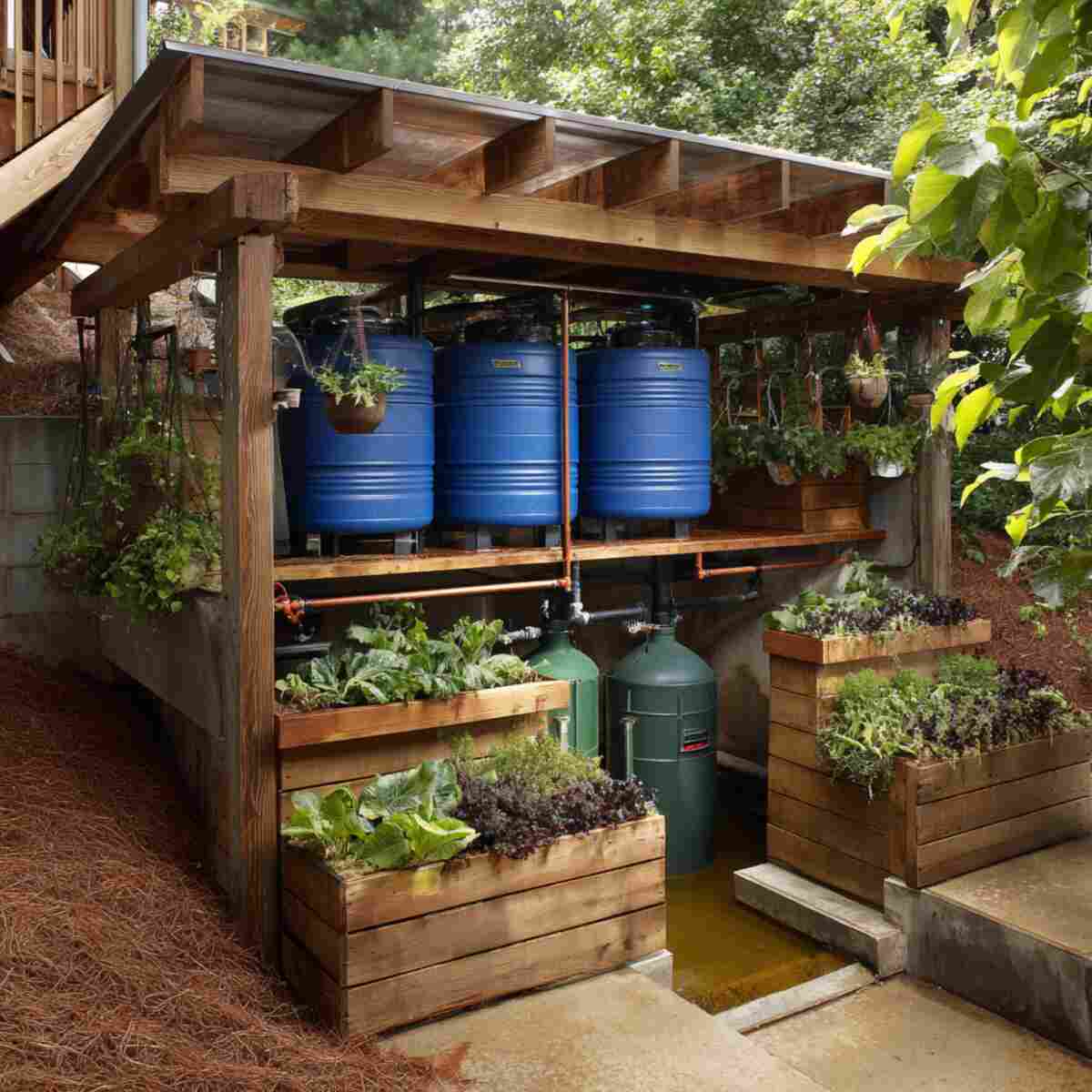 Greywater Reuse Collection Tank