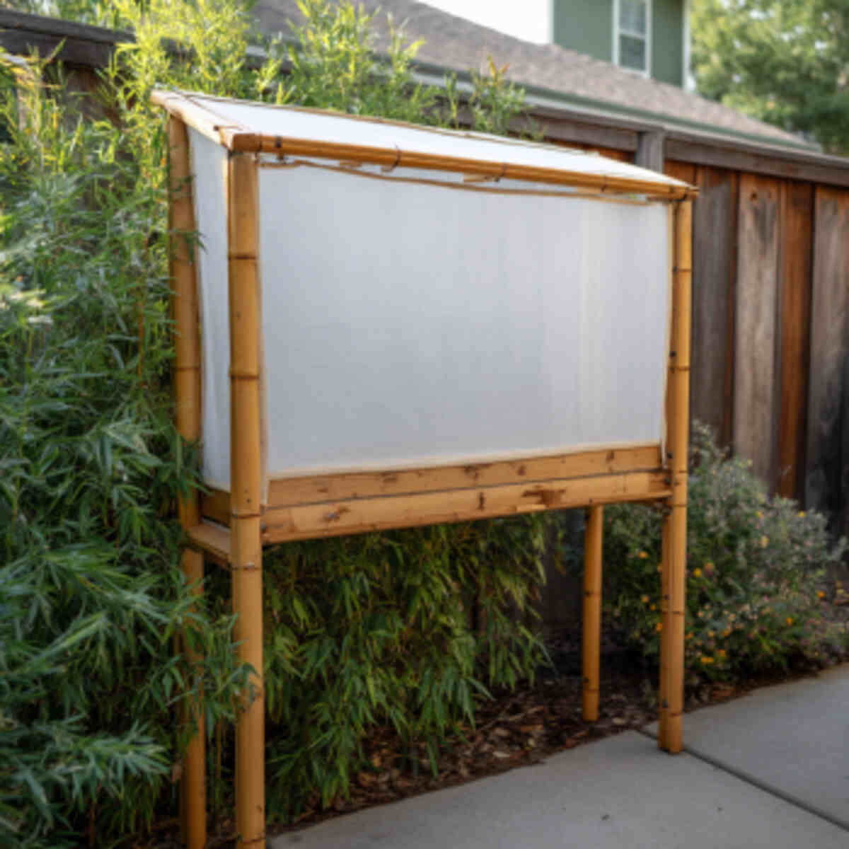 Bamboo Frame with Mesh Cover