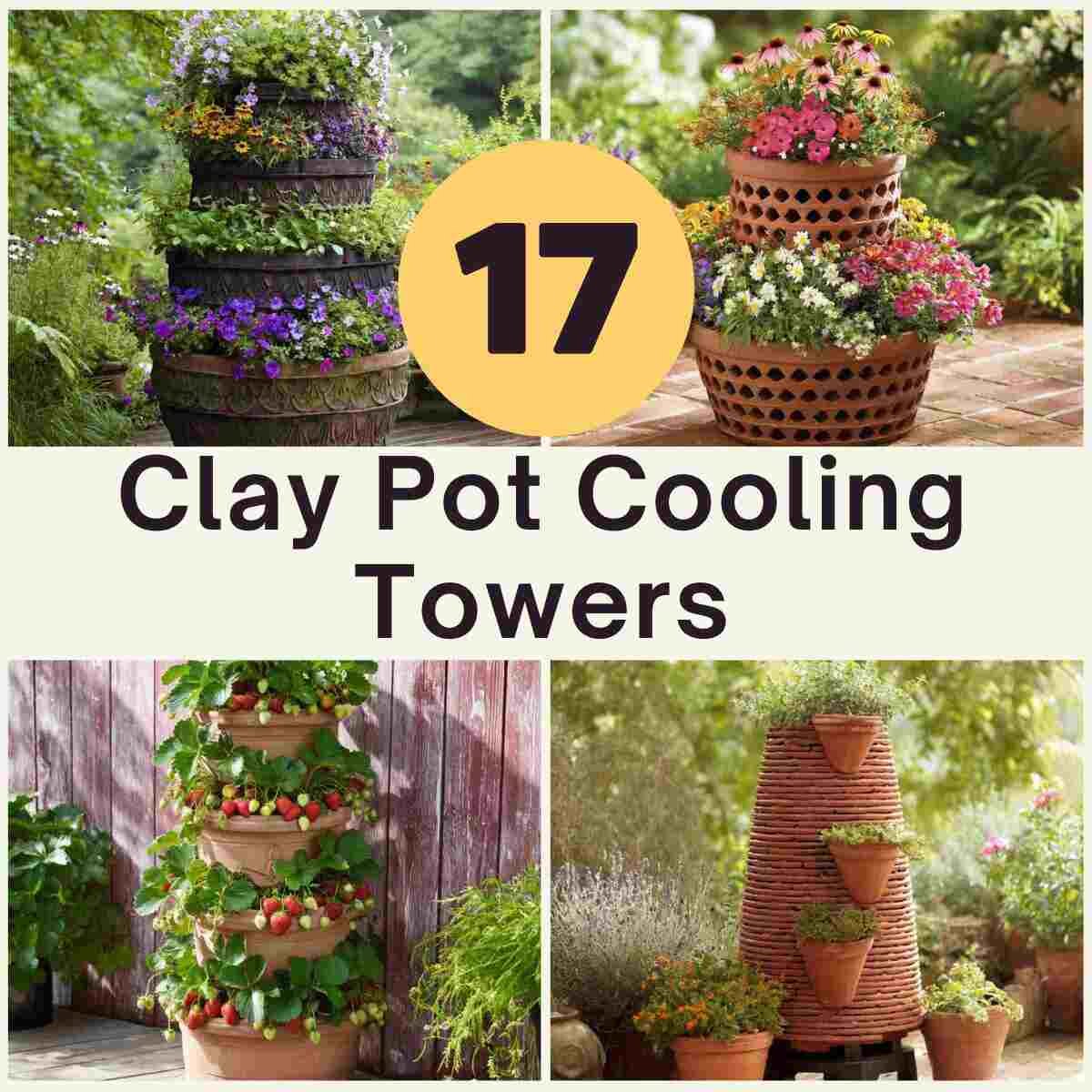 Clay Pot Cooling Towers  Ideas