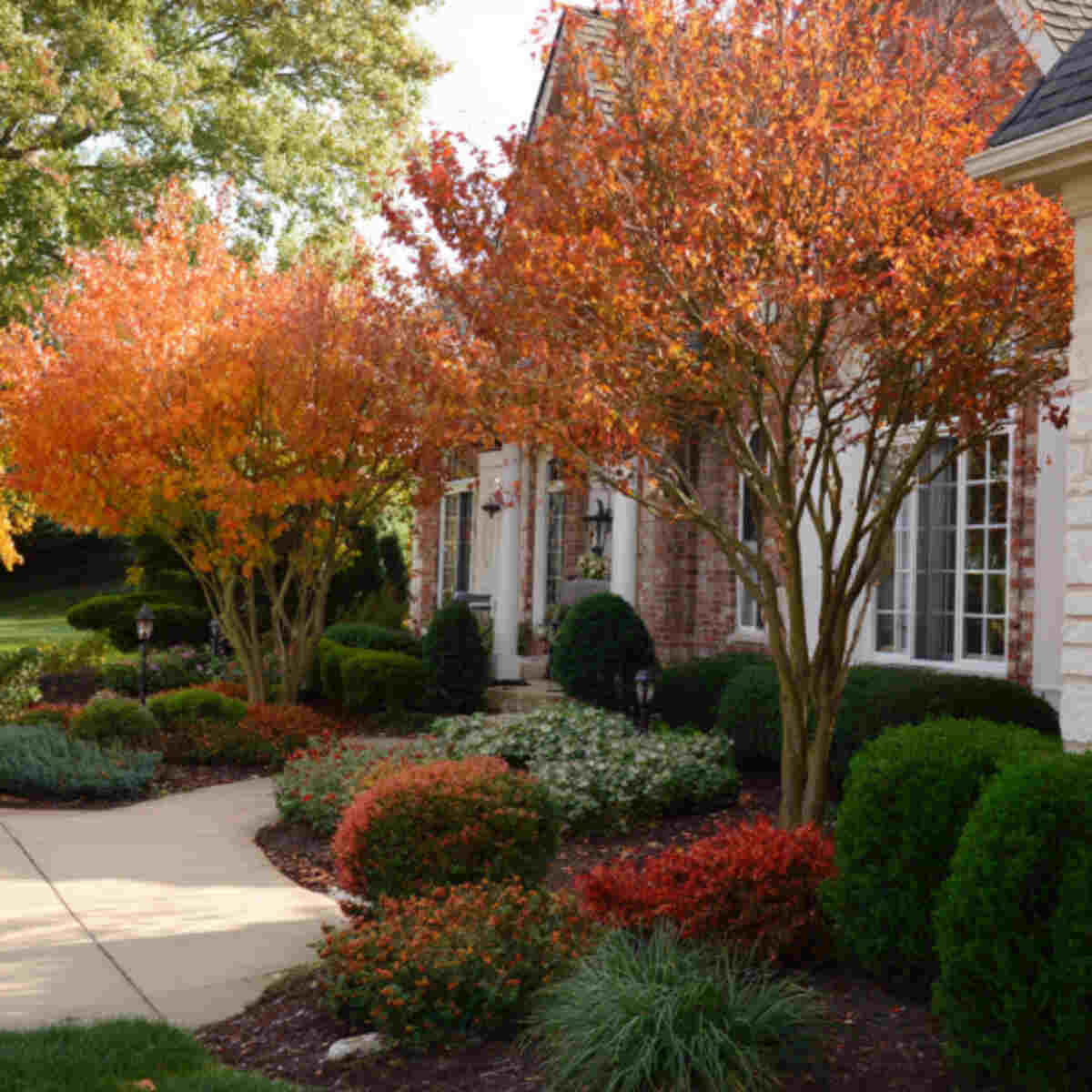 Front Yard Seasonal Display
