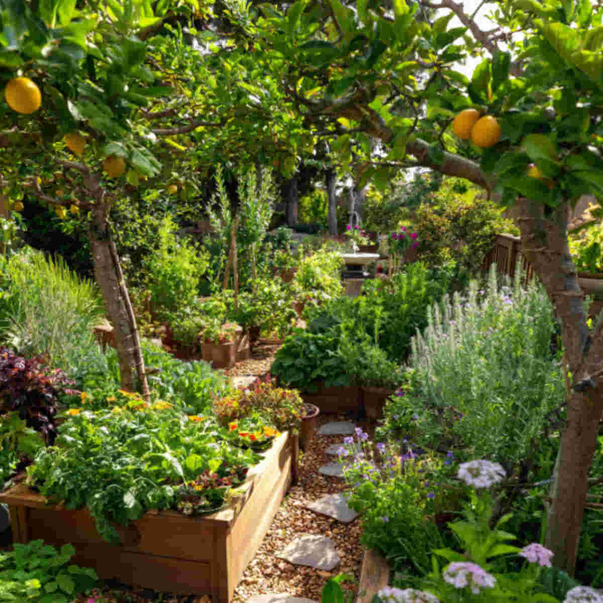 Low-Maintenance Edible Garden