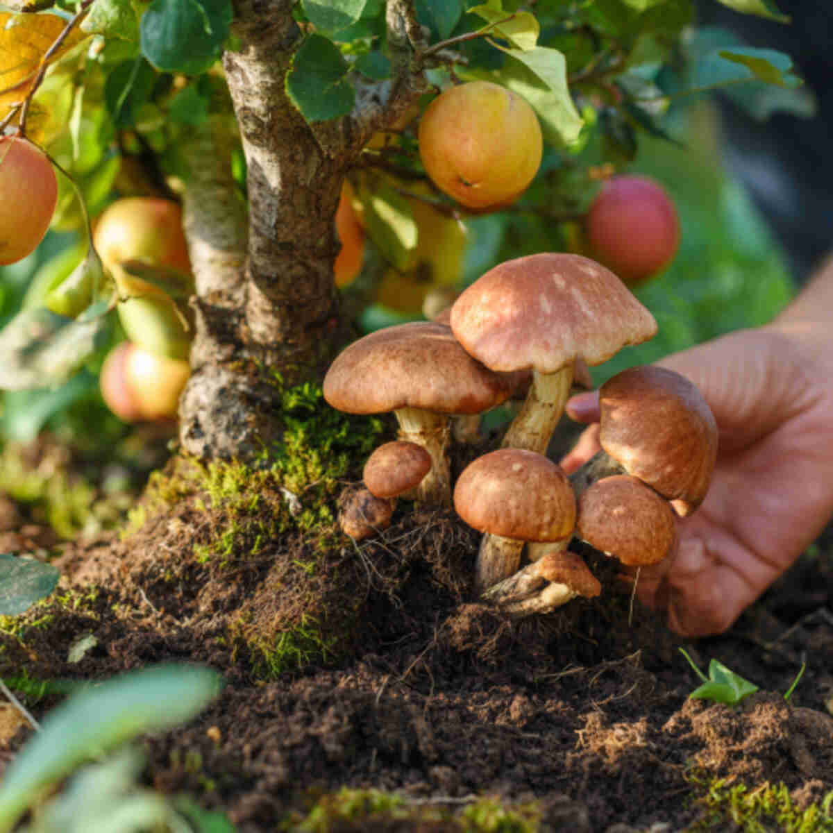 Mushroom and Fruit Tree Combo