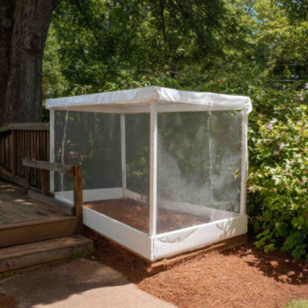 PVC Frame with Netting Cover